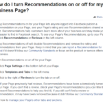 How to enable facebook reviews